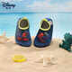 迪士尼兒童沙灘鞋寶寶防滑浮潛襪男女童游泳涉水鞋D95905蜘蛛俠藏藍XL