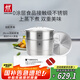 雙立人（ZWILLING）蒸鍋二層不銹鋼湯鍋蒸籠蒸格燃氣灶可用蒸煮鍋蒸魚鍋大容量28cm