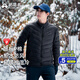拓路者（Pioneer Camp）雪狐Primaloft金標(biāo)P棉棉服男立領(lǐng)排骨棉衣戶外運(yùn)動(dòng)外套冬季棉襖 黑色 L