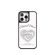 FUNNY RICH甜酷芭蕾風(fēng)適用iPhone16ProMax手機(jī)殼蘋(píng)果15puls新款磁吸保護(hù)套14女款防摔13高級(jí)感可愛(ài)創(chuàng)意小清新 愛(ài)心琴譜-銀色鏡面（磁吸款） iphone16 Pro