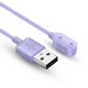 適用華為兒童電話(huà)手表KTY-L10磁吸式充電器五代手表USB數據線(xiàn)充電 華為兒童手表5/5活力版【充電線(xiàn)-萱依草紫】