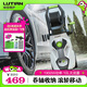 綠田（LUTIAN）悟空衛士高壓洗車(chē)機家用清洗機洗車(chē)泵洗車(chē)水槍空調庭院清洗大功率 1900W 卷軸收納-長(cháng)搶+16米出水+預洗液