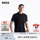 BOSS【100%棉 珠地布】男士夏高爾夫運(yùn)動(dòng)短袖Polo衫 402-深藍(lán)色 L