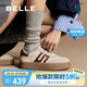 百麗周雨彤同款德訓(xùn)板鞋女2025新款商場A6N4DAM5 米白/棕  37