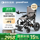 魚躍(yuwell)電動(dòng)輪椅D210CL折疊老人全自動(dòng)專用輕便智能輪椅代步鋰電