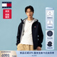 TOMMY JEANS【休閑連帽】25春夏男澤西風(fēng)防風(fēng)防水外套/女裝輕薄運(yùn)動(dòng)夾克 【男款-防風(fēng)防水夾克】藏青色C1G L （推薦：160-180斤）