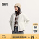 森馬（Semir）[商場同款]外套女抗靜電搖粒絨寬松2024冬立領(lǐng)插肩袖101724108004