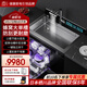 棲川日本棲川集成水槽洗碗機(jī)一體13套變頻分層洗XC-03一鍵獨(dú)立烘干蜂窩納米大單槽防刮耐磨 03旗艦款左洗碗機(jī)