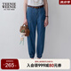 Teenie Weenie小熊女裝春夏時(shí)尚簡約休閑輕薄束腳牛仔褲基礎(chǔ)長褲子