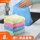 佳幫手廚房洗碗布加厚木纖維去油抹布吸水不易沾油不易掉毛家用4片 【木纖維】吸水去油*4條