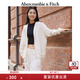 ABERCROMBIE & FITCH男裝女裝情侶裝25春季經(jīng)典小麋鹿運(yùn)動(dòng)風(fēng)寬松連帽衛(wèi)衣KI122-5251 奶油白 S (175/92A)