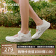 斯凱奇（Skechers）女鞋夏季網(wǎng)面透氣瑪麗珍淺口單鞋平底百搭休閑鞋通勤工作鞋117327