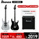 IBANEZ依班娜電吉他GRG170DX/121/131DX/GRG140初學(xué)者一套新手入門雙搖 GRG170DX+依班娜 IBZ10G音箱備注