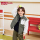 LEVI'S李維斯兒童童裝棉服男童女童冬季外套加厚保暖上衣 抹茶色 160/76