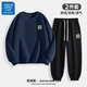 JEANSWEST LIFE真維斯運動服男款套裝美式潮流初秋穿搭一整套衛(wèi)衣衛(wèi)褲早秋兩件套