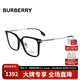 BURBERRY巴寶莉男女款光學(xué)眼鏡架時尚方框大框近視眼鏡框2376 3001 54mm 