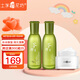 土家硒泥坊 茶鮮護(hù)膚品套裝女化妝品補(bǔ)水保濕清爽平衡油脂水乳生日禮物 3件套（茶鮮水精華+神經(jīng)酰胺霜）