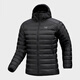 始祖鳥（ARC'TERYX）CERIUM HOODY  M 連帽羽絨服男士850蓬鵝絨 男裝外套夾克上衣 Black S (建議55-68kg)