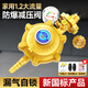 家韻液化氣煤氣罐減壓閥1.2家用新國標鋁合金燃氣安全閥門(mén)單閥AQCB-04