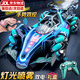 伊貝智遙控汽車(chē)兒童玩具男孩賽車(chē)6-14歲手勢感應充電四驅漂移車(chē)生日禮物 藍-雙控-燈光音樂(lè )-噴霧--雙電 噴霧F1方程式車(chē)3-8-12歲生日禮物