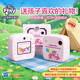 MY LITTLE PONY小馬寶莉兒童拍立得玩具數(shù)碼相機ccd可拍照打印涂鴉彩色照片錄像男女孩3-10歲生日禮物-A06粉色