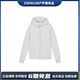 lululemon露露樂(lè )蒙極簡(jiǎn)風(fēng)合身開(kāi)衫拉鏈純色加絨舒適百搭外套衛衣女款淺灰色 淺灰色 M
