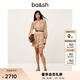 ba&sh【楊采鈺同款】bash2025早春法式優(yōu)雅印花度假連衣裙1E25LOLY ROSE M 1