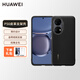 華為（HUAWEI） P50E/P50原裝手機保護殼防偽液態(tài)硅膠主題智能視窗5G簡(jiǎn)約時(shí)尚潮牌手機殼 P50皮革支架保護殼丨【經(jīng)典黑】