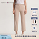 TOMMY HILFIGER【萊賽爾斜紋】女裝純色微彈商務(wù)通勤亞洲版直筒休閑褲42548 卡其色AEG 34