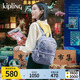 Kipling【七夕禮物】男女款2025春夏新款電腦包時(shí)尚雙肩包|JUDY M 藍(lán)灰色