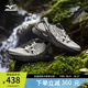 美津濃（MIZUNO）山系戶外登山鞋復(fù)古緩震防滑輕野鞋透氣跑步鞋RACER ADV 07/暗銀/黑 42 (270mm)