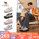 駱駝（CAMEL）【王俊凱同款】戶外登山鞋 L25M202007M 米/銀/黑(男款) 42