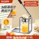 GIOIO手動(dòng)石榴專用榨汁機(jī)多功能家用小型果汁機(jī)商用手動(dòng)壓橙汁機(jī)榨汁器 304不銹鋼款(杠桿壓汁更省力) 送量杯(雙壓頭+10只壓汁袋)