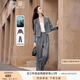 香影高級(jí)感輕職場(chǎng)西裝套裝女春秋2025新款西服外套褲子灰色兩件套 灰色 M