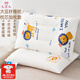 9i9兒童枕頭純棉枕套大豆纖維枕芯寶寶幼兒園學(xué)生枕a類(lèi)可拆水洗四季 大豆枕芯+純棉枕套 可拆洗獅子