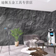 維諾亞3D立體巖石墻紙防真工業(yè)風(fēng)石紋肌理石頭墻布仿板巖石材星月石壁紙14