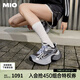 MIO【戚薇同款】米奧透氣老爹鞋厚底增高休閑運(yùn)動(dòng)鞋輪胎鞋女鞋網(wǎng)面鞋 灰/白/黑色 39