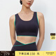 粒子狂熱 | 零感點膠運動內(nèi)衣防曬高彈無縫親膚瑜伽健身BRA06841 PSF206841-102-深黑 M
