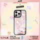 CASETIFY 三麗鷗家族 x CASETiFY聯(lián)名 春和景明 適用于iPhone16/15 Pro/Max 蘋果手機(jī)殼 鏡面黑框Magsafe iPhone 16 Pro