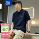 唐獅（TonLion）2025夏男左胸小細節(jié)短袖Polo 藏青  L 