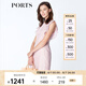 PORTS寶姿 新品 女裝優(yōu)雅花型蕾絲修身連衣裙LN8D172HLO017 粉紫色 S (4)