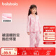 巴拉巴拉兒童睡衣套裝2025男女童家居服本命新年紅色蛇年208125171205