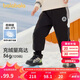 巴拉巴拉童裝兒童羽絨褲男童女童加厚褲子2024冬裝長(cháng)褲束腳褲208424108231