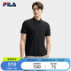 FILA 斐樂官方短袖T恤男子POLO衫2025夏季新款休閑涼感t恤防曬上衣