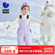 迷你巴拉男女童拒水防油污防風(fēng)冬新品背帶長褲【三防羽絨褲】