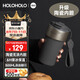 HOLOHOLO陶瓷保溫杯 男女士高顏值咖啡杯 便攜兒童吸管杯茶水杯子節(jié)日禮物