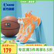 喬丹兒童籃球鞋大童夏季運(yùn)動(dòng)鞋男童專業(yè)童鞋子 橘洲橙/卷云藍(lán) 34