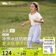 蕉下兒童褲子AL20824防蚊褲速干防曬褲涼感透氣束腳褲淺月紫130