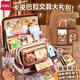得力（deli）卡皮巴拉豪華文具禮盒套裝小學(xué)生男孩女孩生日禮物開(kāi)學(xué)大禮包兒童水豚手賬伴手禮學(xué)習用品必備 【3-6年級 護脊減負書(shū)包】卡皮巴拉