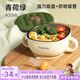 taoqibaby輔食碗兒童吸盤碗食品級餐具餐盤家用外出便攜嬰兒碗配吸管